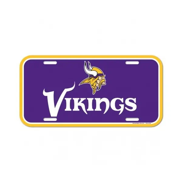 Minnesota Vikings Nummernschild