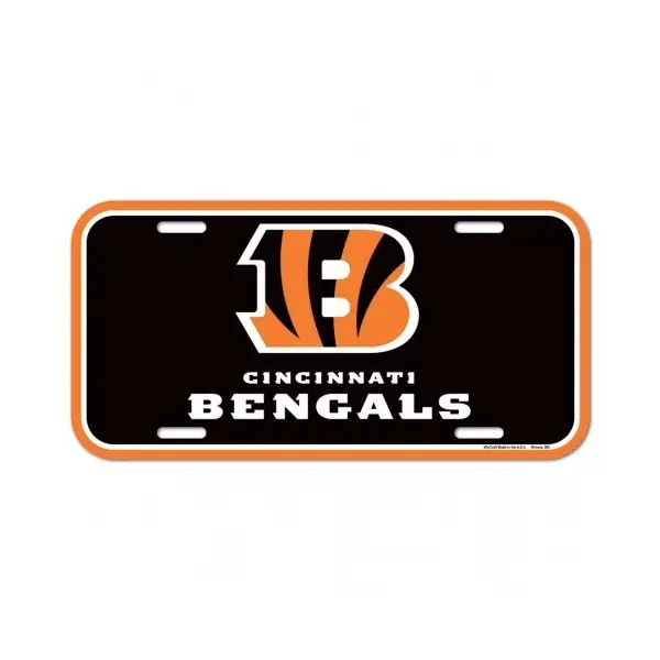 Cincinnati Bengals Registreringsskylt