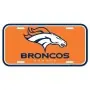 Placa de matrícula de los Denver Broncos