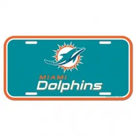 Miami Dolphins License Plate