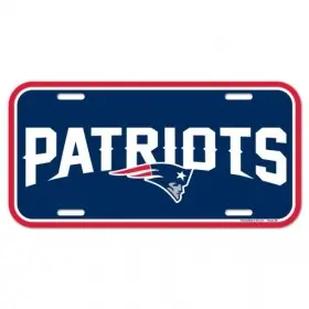 New England Patriots Nummernschild