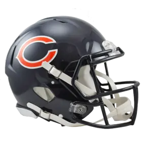 Chicago Bears Full-Size Riddell Revolution Speed Authentic Helmet