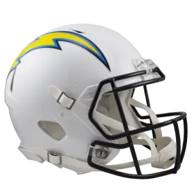 Los Angeles Chargers Full-Size Riddell Revolution Speed Authentic Helmet