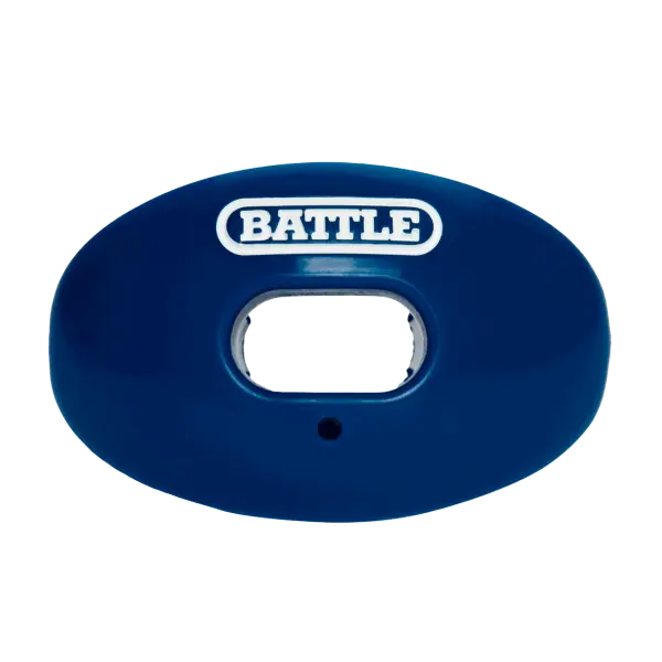 Battle Oxygen Convertible Strap Football Mouthguard Navy