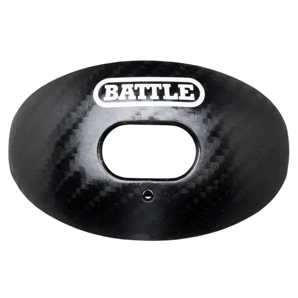 Battle Carbon Chrome Oxygen Football Mouthguard Black
