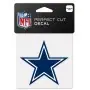 Dallas Cowboys 4" x 4" Logo-mærkat