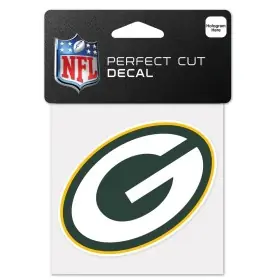Green Bay Packers 4" x 4" Logoklistermärke