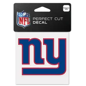 New York Giants 4" x 4" Logoklistermärke