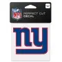 Autocollant avec logo des New York Giants 4" x 4"