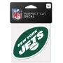 Calcomanía de Logotipo de los New York Jets de 4" x 4"