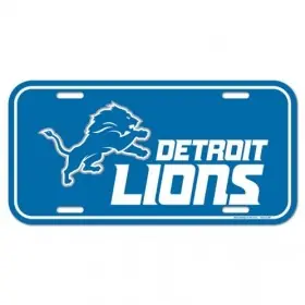 Detroit Lions Registreringsskylt