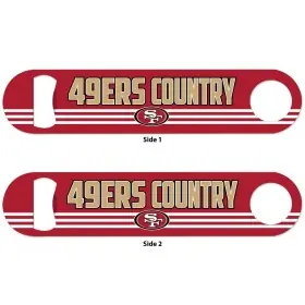 San Francisco 49ers Metallflasköppnare