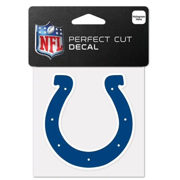 Indianapolis Colts 4" x 4" Logoklistermärke
