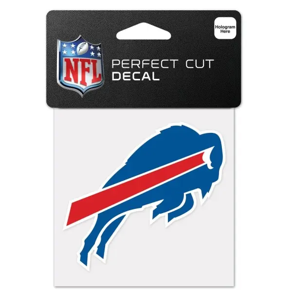 Autocollant logo Buffalo Bills 4" x 4"