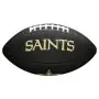 Balón de Fútbol Americano Mini con Logo del Equipo NFL - New Orleans Saints
