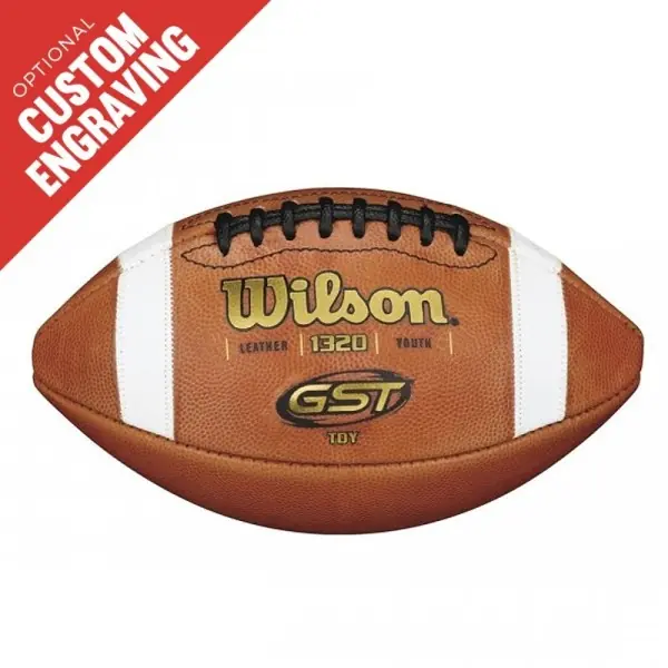 Wilson TDY GST Ballon de Football en Cuir - Jeunesse