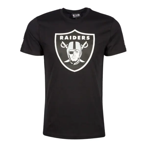 Camiseta con Logo del Equipo Las Vegas Raiders New Era