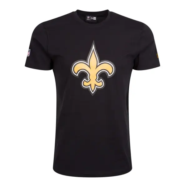 Camiseta con Logo del Equipo New Orleans Saints de New Era