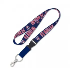 Tour de cou FC Dallas avec boucle détachable de 1 pouce