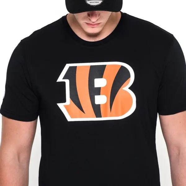 T-shirt logo d'équipe Cincinnati Bengals New Era
