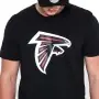 Camiseta Logo del Equipo Atlanta Falcons New Era Frente 1