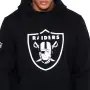 Sudadera con Capucha con Logo del Equipo Las Vegas Raiders de New Era