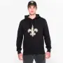 Felpa con cappuccio logo squadra New Orleans Saints di New Era