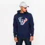 Felpa con cappuccio con logo della squadra Houston Texans di New Era