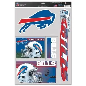 Buffalo Bills Mångsidiga Klistermärken 5-pack
