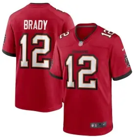 Tampa Bay Buccaneers Nike Game Jersey - Tom Brady Red