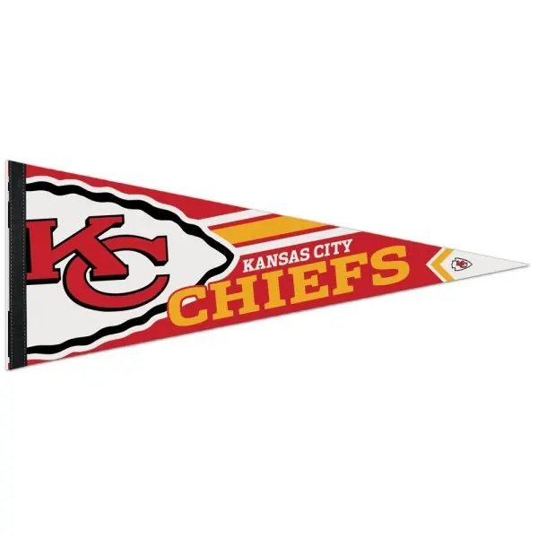Fanion Premium Roll & Go Kansas City Chiefs 12" x 30"