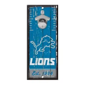 Detroit Lions Flaskeåbner Skilt 5" x 11"