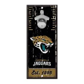 Jacksonville Jaguars Flaskeåbner Skilt 5" x 11"