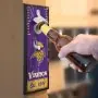 Los Angeles Chargers Bottle Opener Sign 5" x 11"