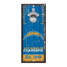 Los Angeles Chargers Flaschenöffner Schild 5" x 11"