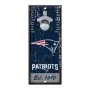New England Patriots Flaschenöffner-Schild 5" x 11"