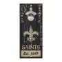 Enseigne Décapsuleur New Orleans Saints 5" x 11"