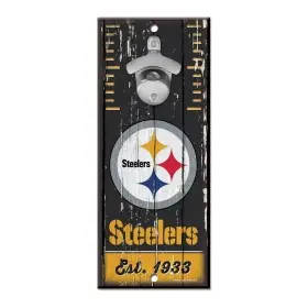 Pittsburgh Steelers Flaschenöffner Schild 5" x 11"