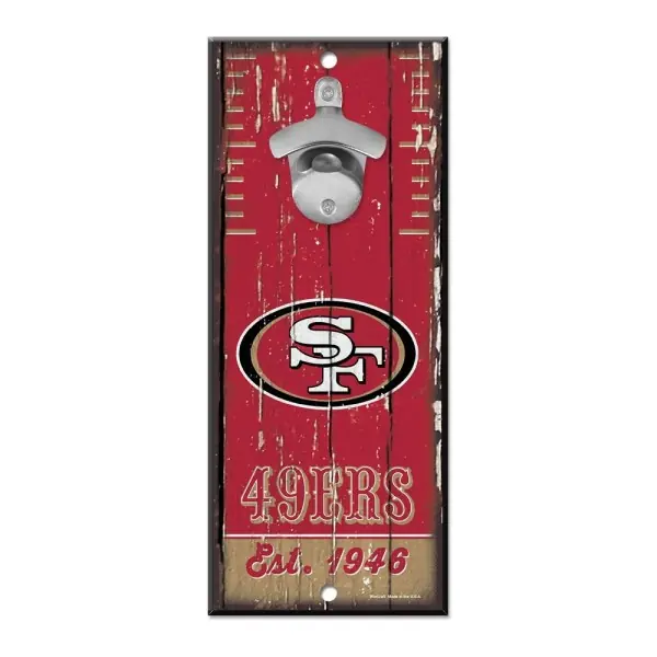 Ouvre-bouteille San Francisco 49ers 5" x 11"
