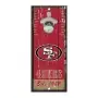 San Francisco 49ers Bottle Opener Sign 5" x 11"