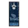 Tennessee Titans flaskeåbner skilt 5" x 11"