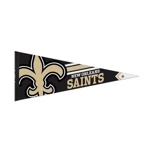 Fanion Premium Roll & Go des New Orleans Saints 30 cm x 76 cm