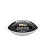 Mini Balón de Fútbol de Equipo NFL - New Orleans Saints Reversible