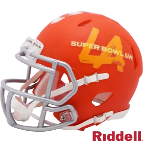 Riddell Super Bowl LVI Replica Mini Speed Helmet