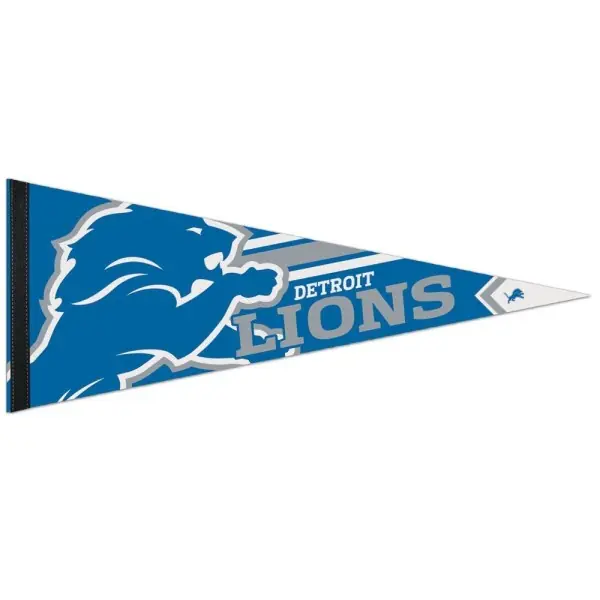 Detroit Lions Premium Roll & Go Pennant 12" x 30"