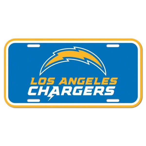 Los Angeles Chargers Nummerplade