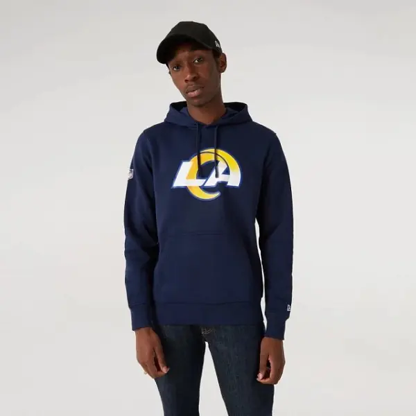 Los Angeles Rams New Era Team Logo Hoodie
