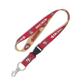 San Francisco 49ers 1" Lanyard w/ Detachable Buckle