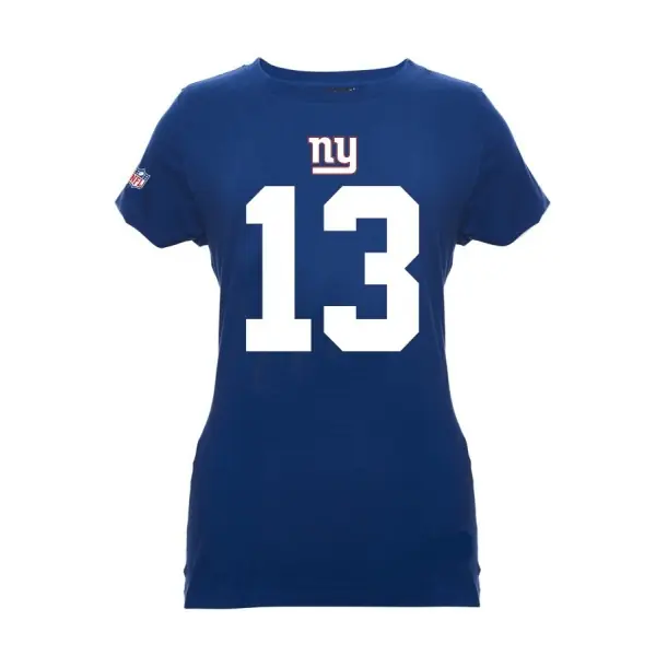 New York Giants Navn og Nummer Dame T-shirt (Foran)