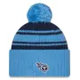 Tennessee Titans New Era 2022 Sideline Bommelmütze